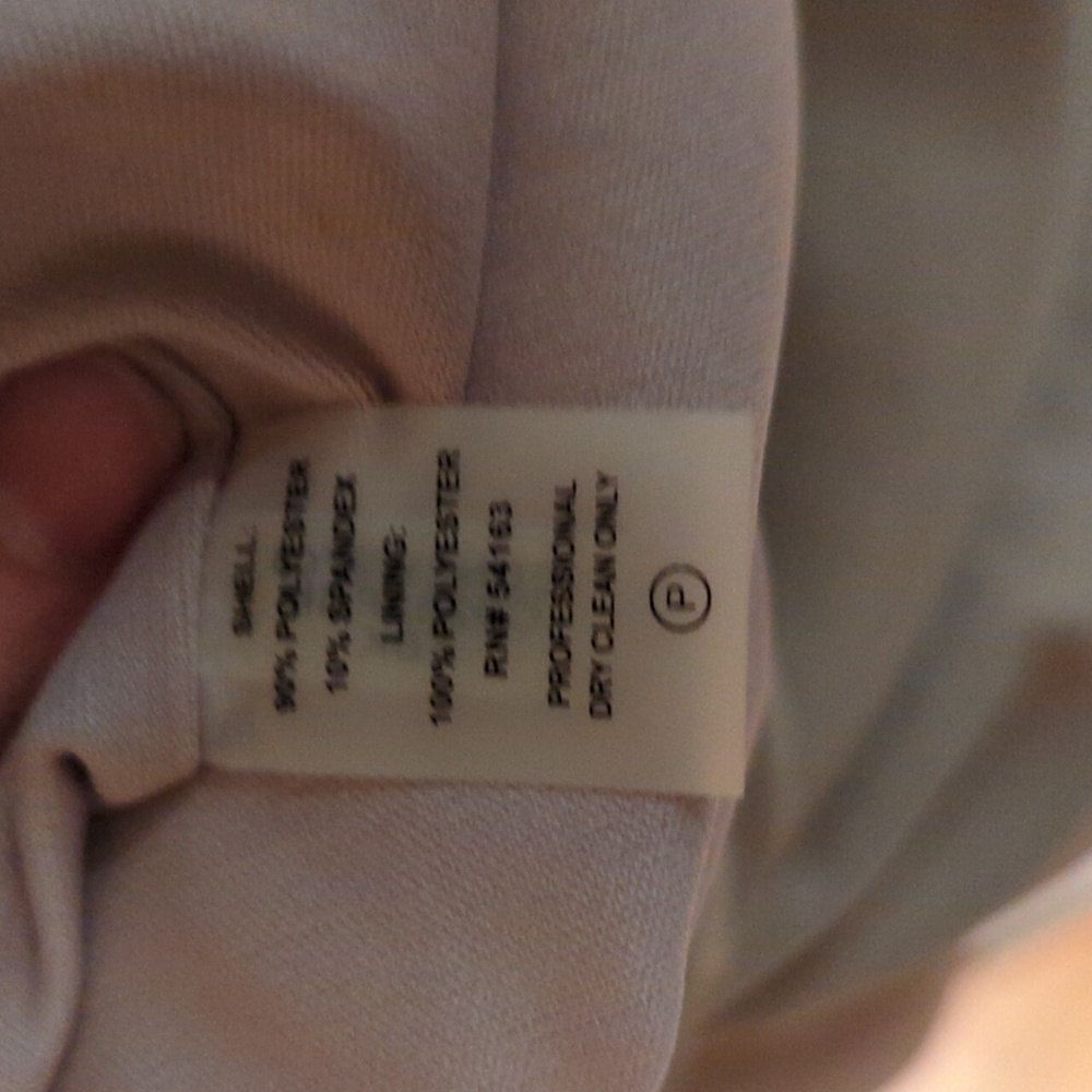 Women's Calvin Klein sleeveless Black & Tan Dress, Size 10 - Picture 5 of 5